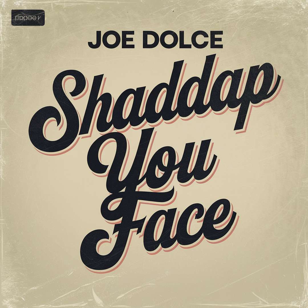 Joe Dolce - Shaddap You Face