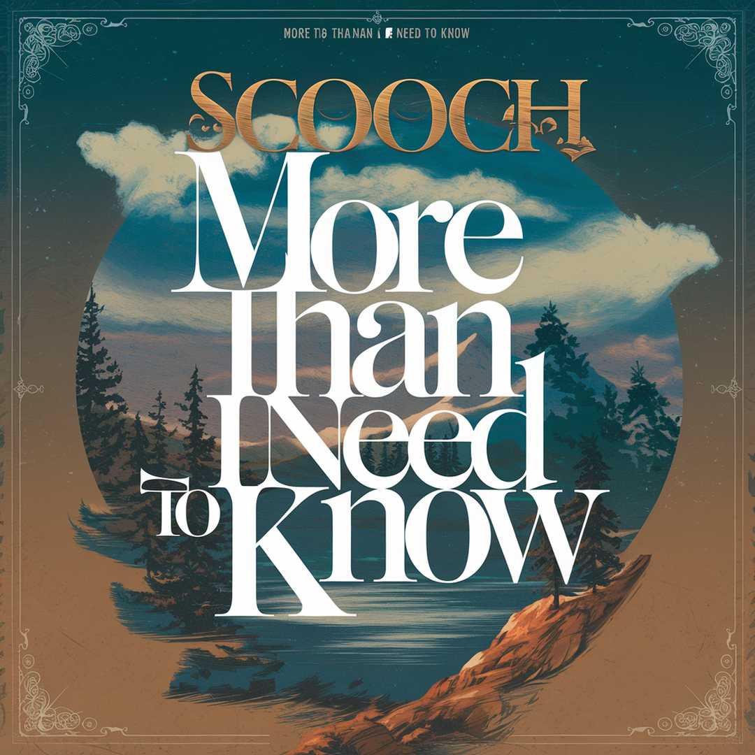 Scooch - More Than I Need To Know