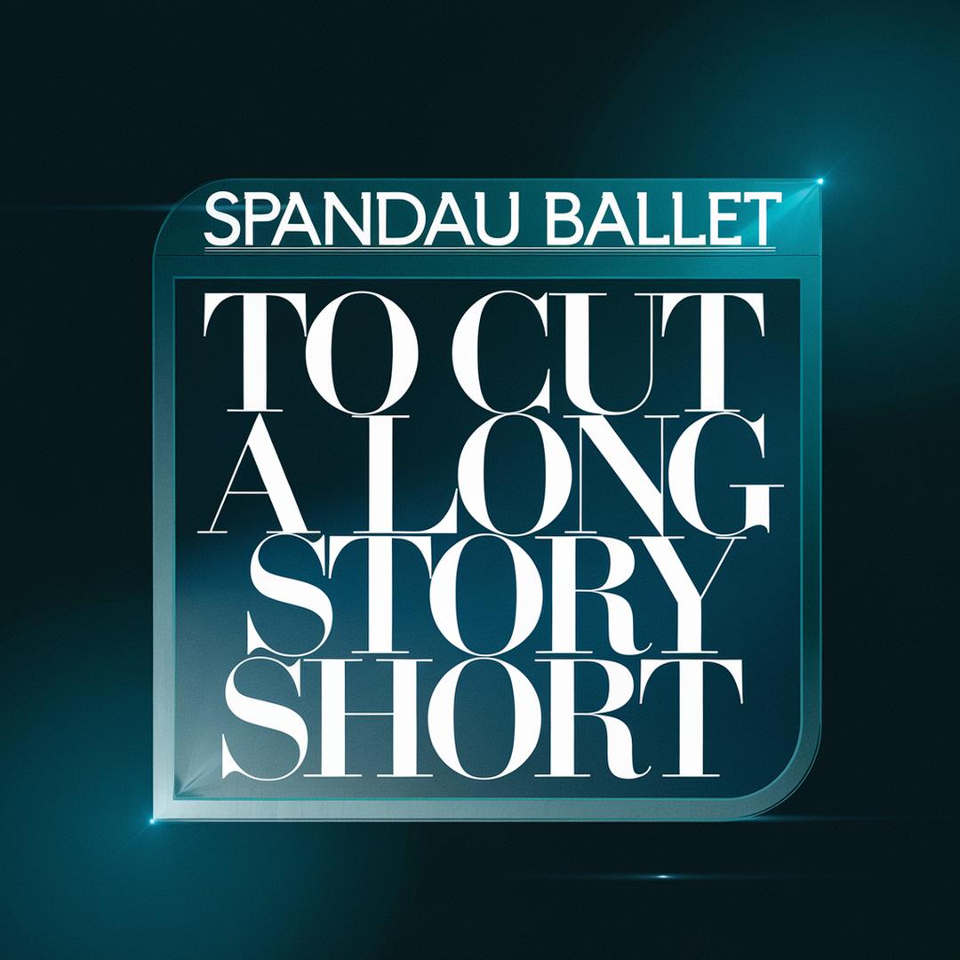 Spandau Ballet - To Cut A Long Story Short