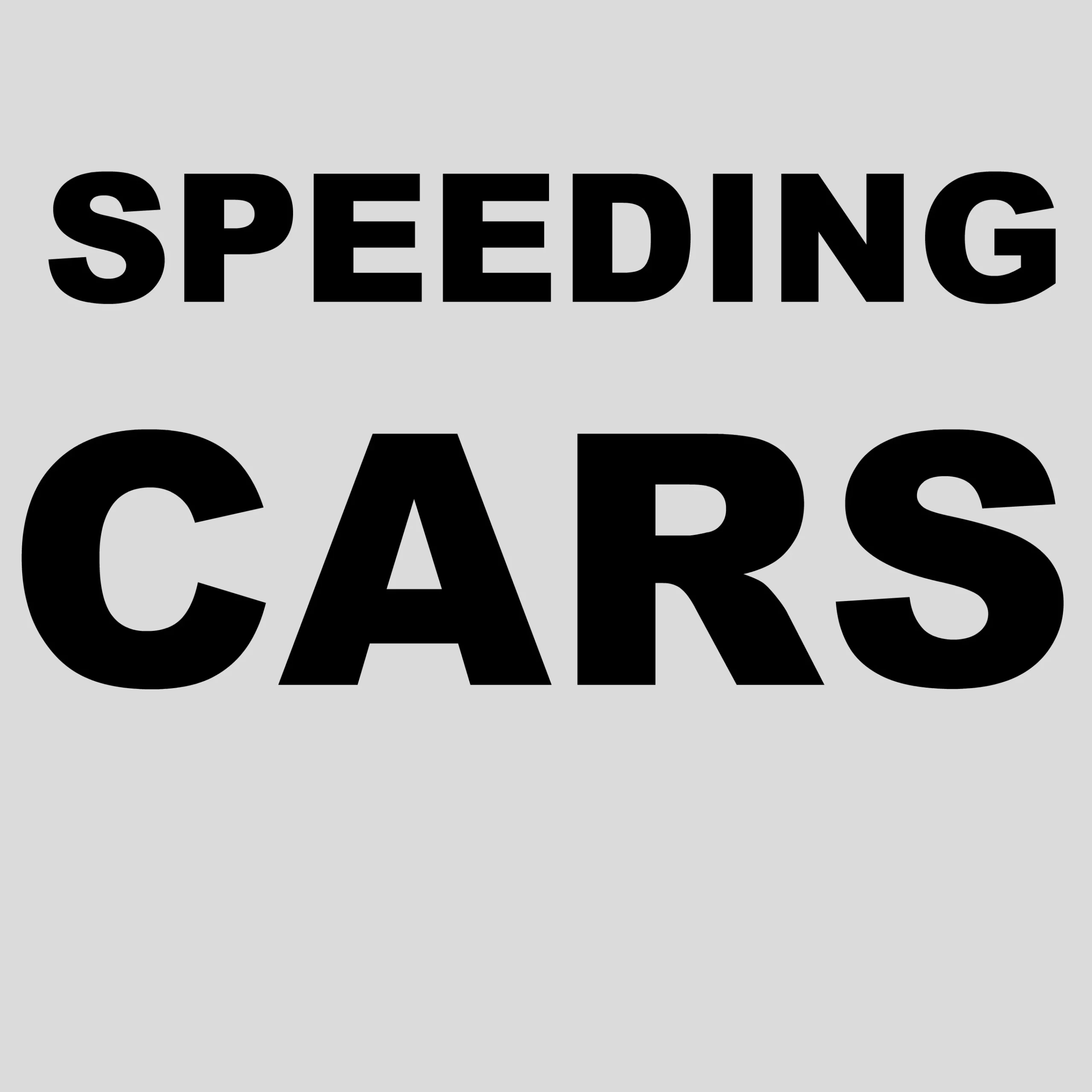 Walking On Cars - Speeding Cars