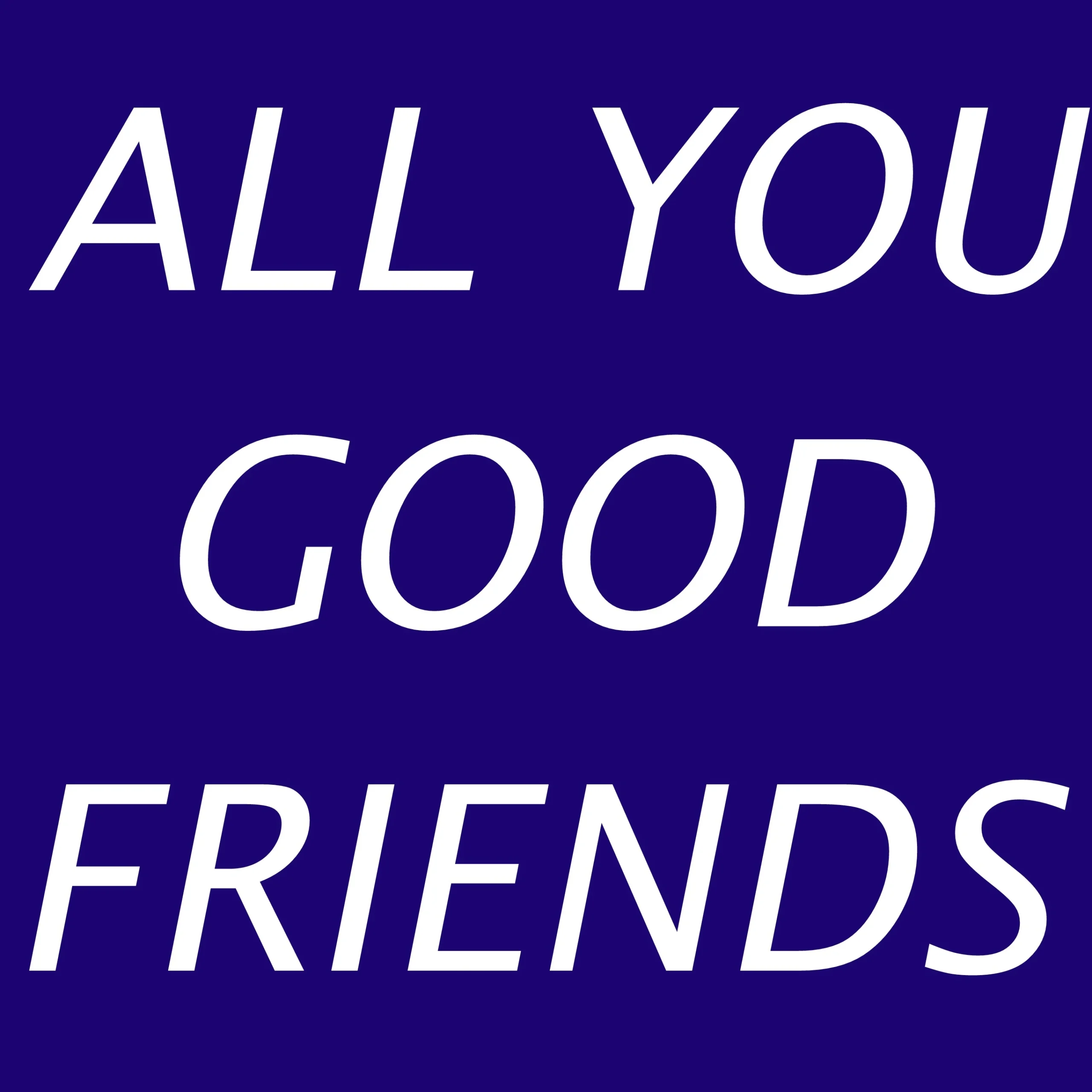 Kevin Simm - All You Good Friends